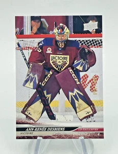 2024-25 Upper Deck PWHL Ann-Renee Desbiens /100 UD Exclusives Parallel - Picture 1 of 3