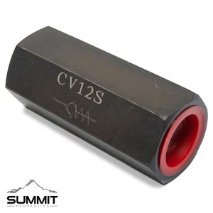 Hydraulic In-Line Check Valve, 37 GPM, 3000 PSI, #12 SAE Ports - Picture 1 of 3