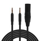Extension Cable 4Pin Balanced to Double 3.5mm Cable Extender Cord for