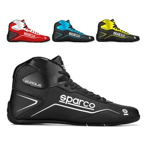 001269 Sparco K-Pole Kart Boots Race Karting Shoes in 6 Colours Sizes EU 26-48 - Picture 1 of 95