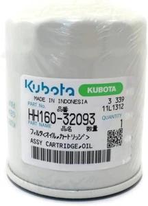 Genuine OEM Kubota HH160-32093 Oil Filter - Picture 1 of 1