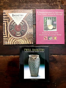 Basketry: A World Guide... PLUS!!! A Basket Maker's Odyssey, and Twill Basketry - Picture 1 of 24