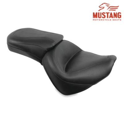 Mustang Wide Touring Seat For 2010-2016 Honda VT1300C Sabre/Stateline/Interstate Foto 1 de 3