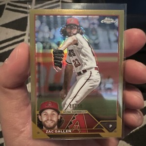 2023 Topps Chrome Zac Gallen Gold 40/50