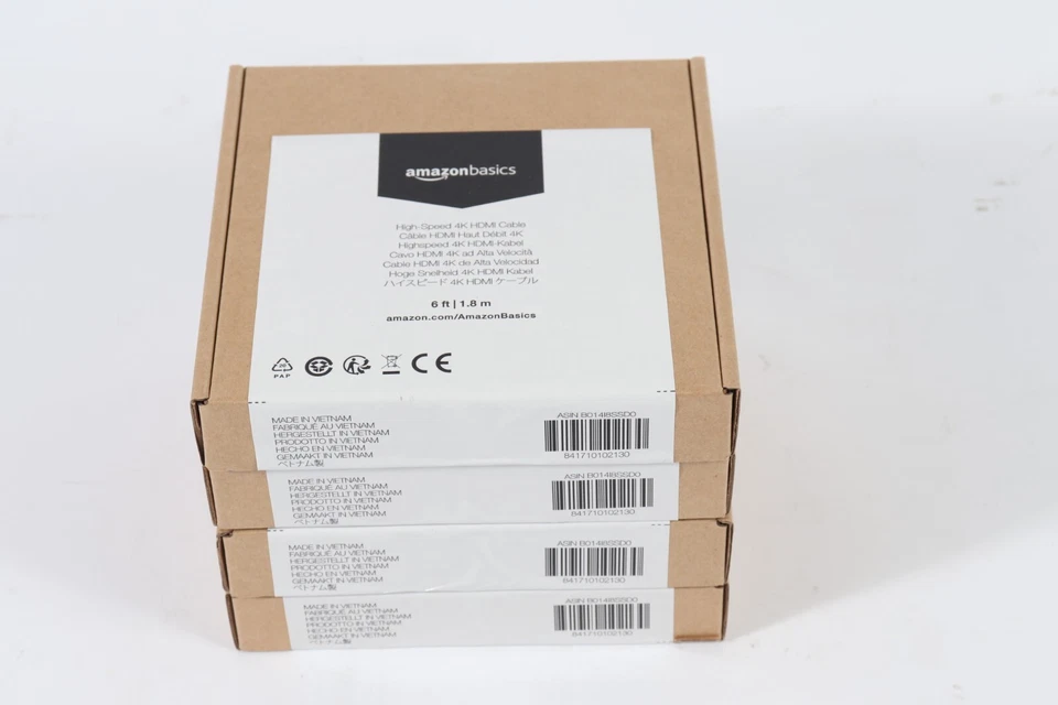AmazonBasics High-speed 4k HDMI Cable 6 Feet 1-pack