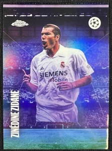Zinedine Zidane 2024-25 Topps Chrome Tifo case hit UEFA #TF-5 - Picture 1 of 2