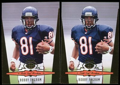 1996 Leaf Gold Leaf Rookies Bobby Engram Card #4 Rookie RC  2 - Image 1 of 2