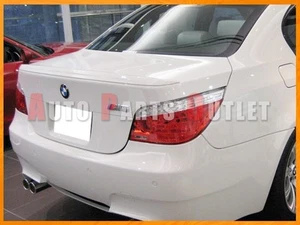 04-10 BMW M5 Look #300 White Color Trunk Boot Spoiler E60 528i 535i 550i Sedan - Picture 1 of 1