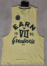 NEW Under Armour Project Rock Earn Greatness Tank Men's Size:XL 1370478-760