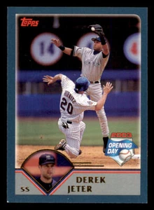 2003 Topps Opening Day #10 Derek Jeter (ref 234529) - Picture 1 of 2