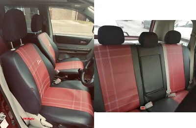Juego completo de fundas de asiento a medida de cuero ecológico para Suzuki Swift 2010-2016   Foto 1 de 4