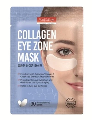 Purederm Collagen Eye Zone Mask 1pack (30sheets) - Image 1 of 4