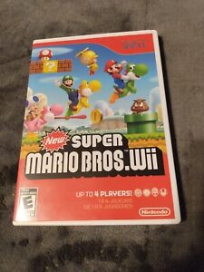 New Super Mario Bros. Wii (Wii, 2009) Complete Tested