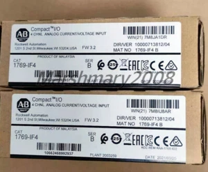 1PC New In Box Allen-Bradley 1769-IF4 Analog Input Module Fast Shipping - Picture 1 of 3