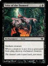 YOKE OF THE DAMNED X4 4 4X Conflux MTG Magic the Gathering Cards DJMagic