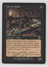 2002 Magic: The Gathering - Torment Carrion Rats #54 09d9