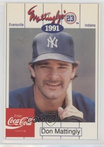 1991 Coca-Cola Mattingly's 23 Don Mattingly #13