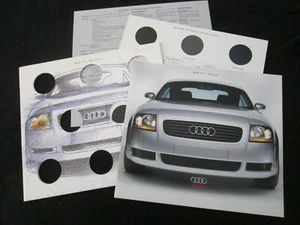 2000 Audi TT Coupe Catalog Pre-Production Early US Introduction Sales Brochure - Picture 1 of 8