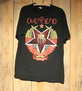 The Overfiend - Who Cares Who Wins Rock Band Album Concert Tour T-Shirt Large  - Picture 1 of 6