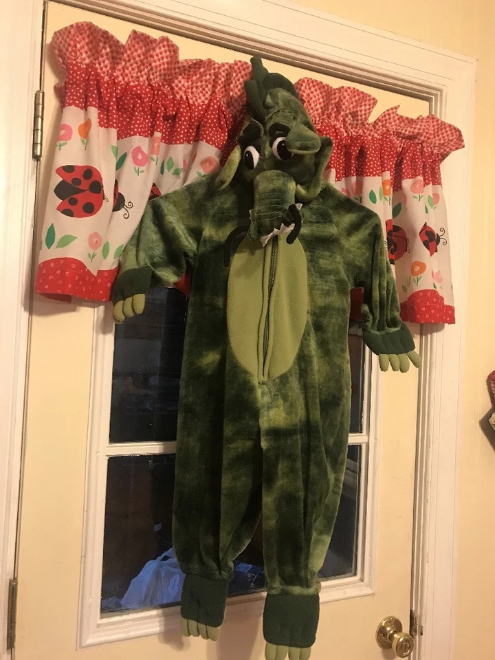 DISFRAZ VERDE PELUCHE DRAGÓN CARIÑO LUGAR INFANTIL TALLA 12-24 MESES Foto 1 de 4
