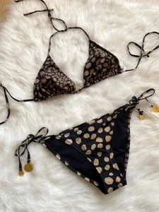 Damen CHRISTIAN DIOR Beachwear Bikini Badeanzug Badeanzug Logo John Galliano - Bild 1 von 8