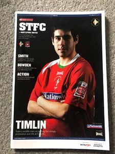Swindon Town v Hartlepool United - League Two - 2006-2007 - Picture 1 of 1