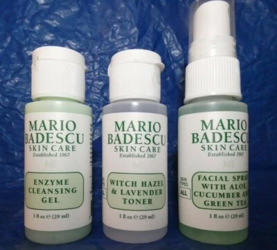 NUEVO MARIO BADESCU Gel Limpiador Enzimático Lavanda Tónico Aloe/Cuc/Gr T Spray Facial Foto 1 de 2