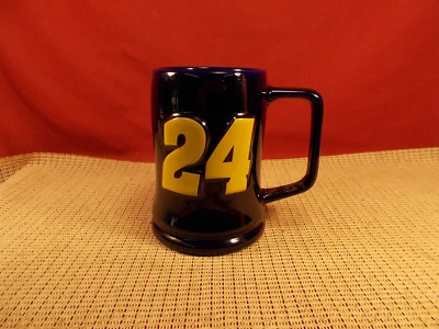 Кружка Nascar Collectibles No24 Jeff Gordon кобальтово-синяя с тиснением 5 1/4 дюйма T - Изображение 1 из 3