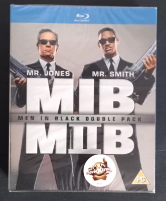 Men in Black I &II - Blu-ray double pack - PG - 2012 - Factory sealed - Image 1 of 2