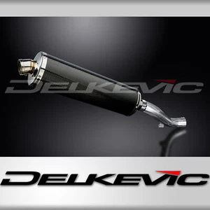 Honda VFR1200X Crosstourer 2012-2017 Slip On 18" Oval Carbon Exhaust Muffler Kit - Foto 1 di 5