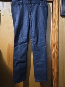 Tory Birch Ivy Super Skinny Coated Size 32 Jeans - Picture 1 of 13
