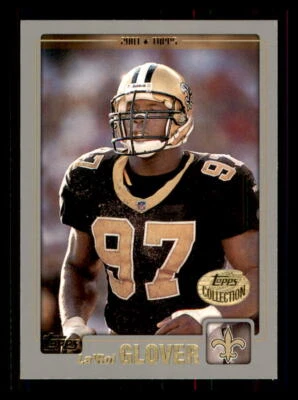 2001 Football 2001 Topps La'Roi Glover New Orleans Saints #262 1 - Image 1 of 2