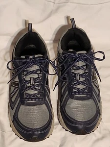 Men's New Balance 410 V5 Shoes Gray Navy Blue Size 13 All Terrain - Picture 1 of 6
