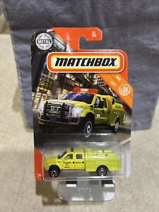 Matchbox Ford F-550 SuperDuty  San Luis Obispo Fire Dept. Paramedic MBX City (bs