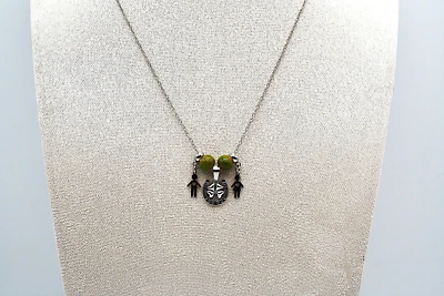 Venus Mars Glück Liebe Lifestyle Statement Paar Mann Frau Halskette Hufeisen - Bild 1 von 4