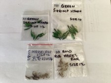 4 Packets  Of Fulling Mill Nymphs ( 40 Flies) For Stream Or Lake