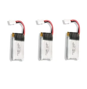 Hubsan X4 H107 3.7v 350mAh 25c Lipo Battery Pack 3 Pack - Picture 1 of 3