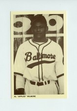 #TN07060 AL "APPLES" WILMORE Limited Negro League Baseball Card