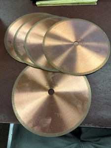 WEB IND. 8" DIAMOND CUT OFF WHEELS (5 wheels) - NEW - Picture 1 of 3