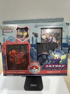 Pokemon 2022 World Championship Deck London: Sebastian Lashmet- Cheryl Again New - Picture 1 of 3