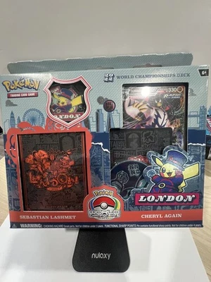 Pokemon 2022 World Championship Deck London: Sebastian Lashmet- Cheryl Again New - Image 1 of 3