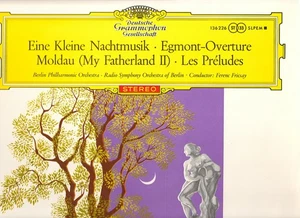 GERMANY 1962 CLASSICAL LP MOZART. BEETHOVEN, LISZT, SMETANA : FERENC FRICSAY - Picture 1 of 4