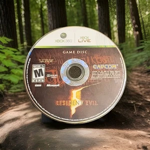 Resident Evil 5 XBOX 360 nur Disc Spiel Disc getestet funktioniert super - Bild 1 von 2