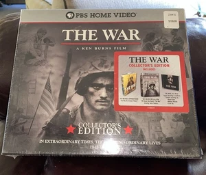 THE WAR Ken Burns Collector's Edition 6-DVD Set Book & Soundtrack PBS NEW Sealed - Bild 1 von 4