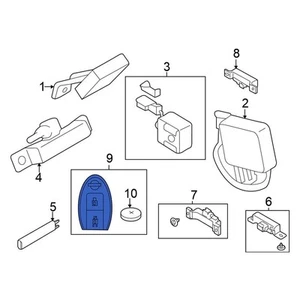 Nissan 285E33NF4A Keyless Entry Transmitter - Picture 1 of 1