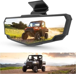 Center Rear View Mirror for 2015-2025 Can Am Defender Polaris Ranger 570 900 - Picture 1 of 3