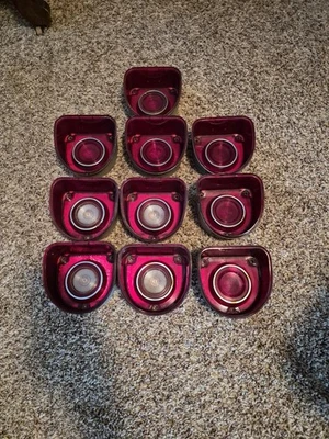 1968 Chevrolet Impala Biscayne Caprice Tailight Lens Lot Of 10 Lense Tail Light  - Image 1 of 4