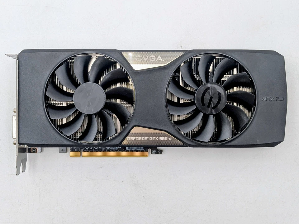 EVGA GeForce GTX 980 Ti 6GB GDDR5 Video Graphics Card 06G-P4-4993-KR *READ* - Image 1 of 4