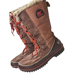 Botas Sorel para mujer talla 10 Sorel Tivoli polar invierno forradas de piel sintética NL2094-256 - Imagen 1 de 13