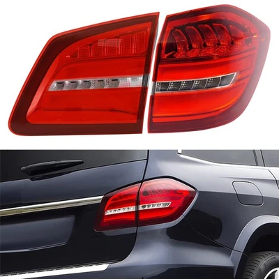 Right Inner+Outer Tail Light For 2017-2019 Mercedes-Benz GLS450 GLS550 GLS63 AMG - Изображение 1 из 4